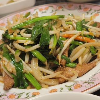 ニラレバ炒め(餃子の王将 西台駅前店)