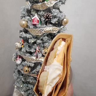 ホントノチョコ・カスタード・バナナ・ホイップ(タカハシクレープ板橋西台店)