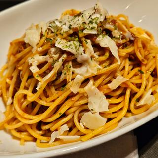 牛ひき肉と赤ワインのボロネーゼ(caffe LAT.25° 成田空港第3ターミナル3F店)