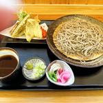 天もりそば大盛り(農道麺屋かま田)