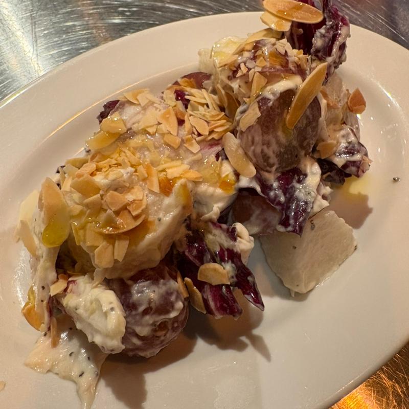 季節のフルーツマスカルポーネあえ(FLAMINGO TORAnoMON)