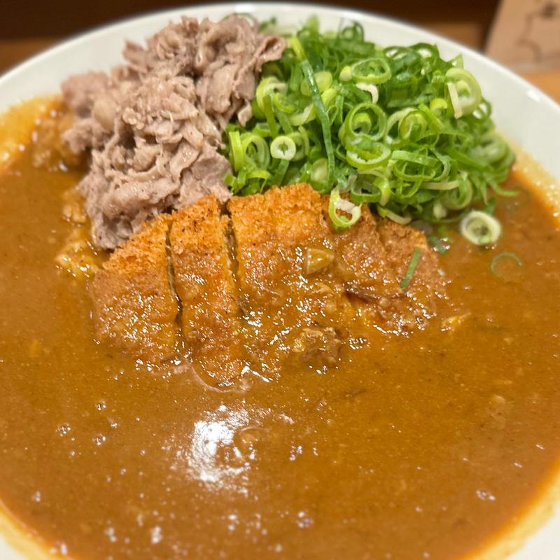 ネギビーフ　カツカレー　20倍(モジャカレー 新大阪本店)