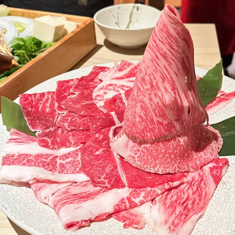 日本三大和牛食べ比べ(しゃぶ輝 なんばオリエンタルホテル店)