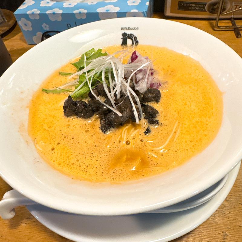 鶏白湯SOBA赤(とりのすけ 中百舌鳥店)