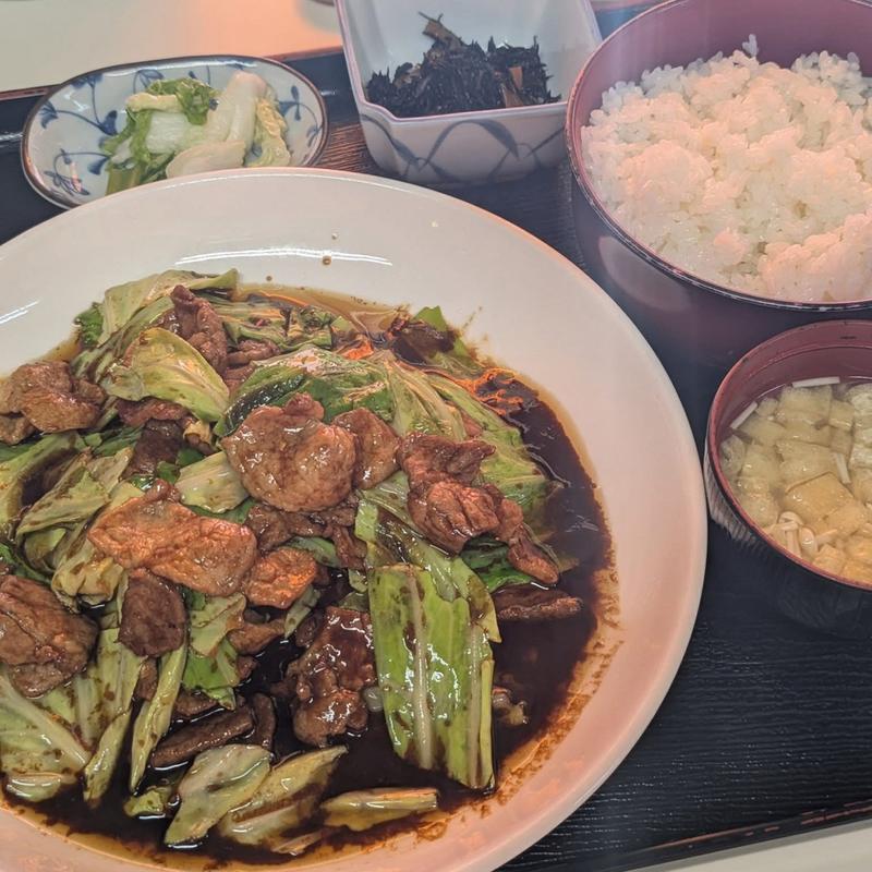 回鍋肉定食(重慶飯店)