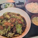 回鍋肉定食(重慶飯店)