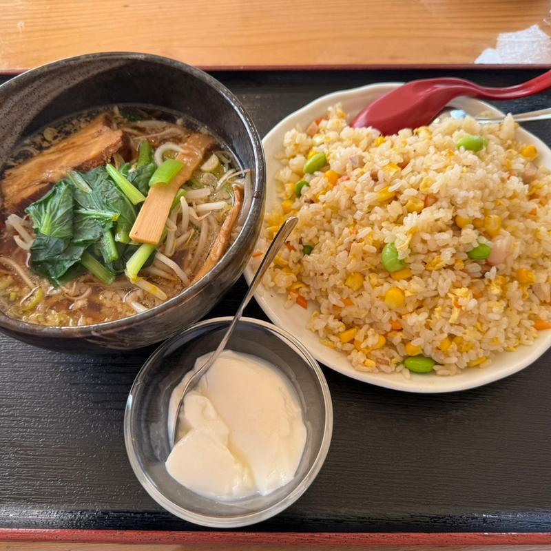 半チャーハン　ラーメン　セット(元祥 花野井店)