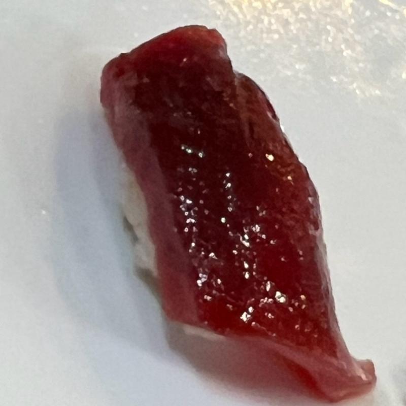 おまかせコース　漬け本鮪赤身握り(すし処藤)