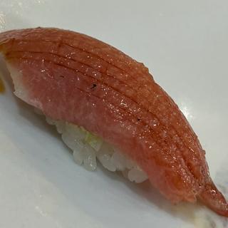 おまかせコース 本鮪大トロ炙り握り(すし処藤)