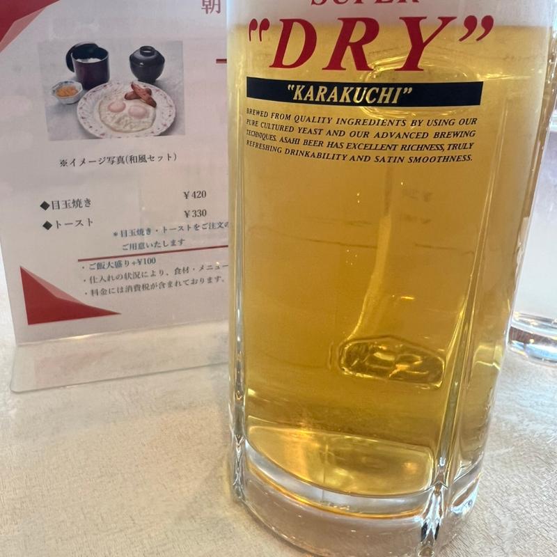 生ビール(西熱海ゴルフコース　レストラン )