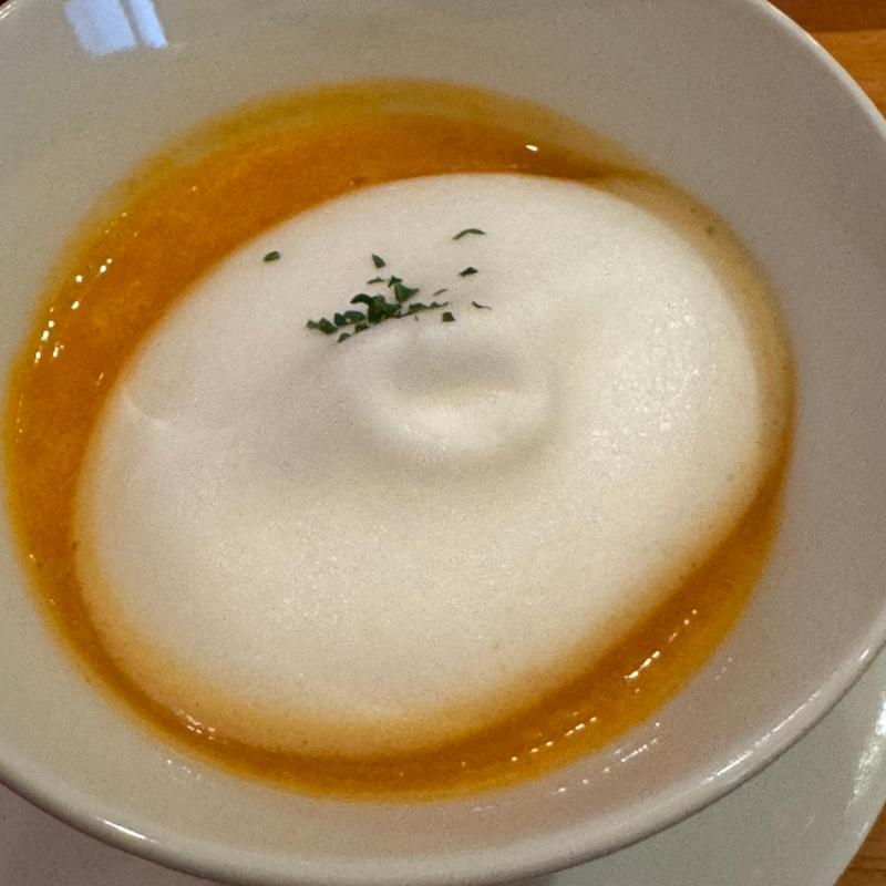 人参のスープ(トラットリア ヴィーノ)