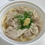 温　肉かけ(肉うどん 肉めし 甚三 渋谷本店)