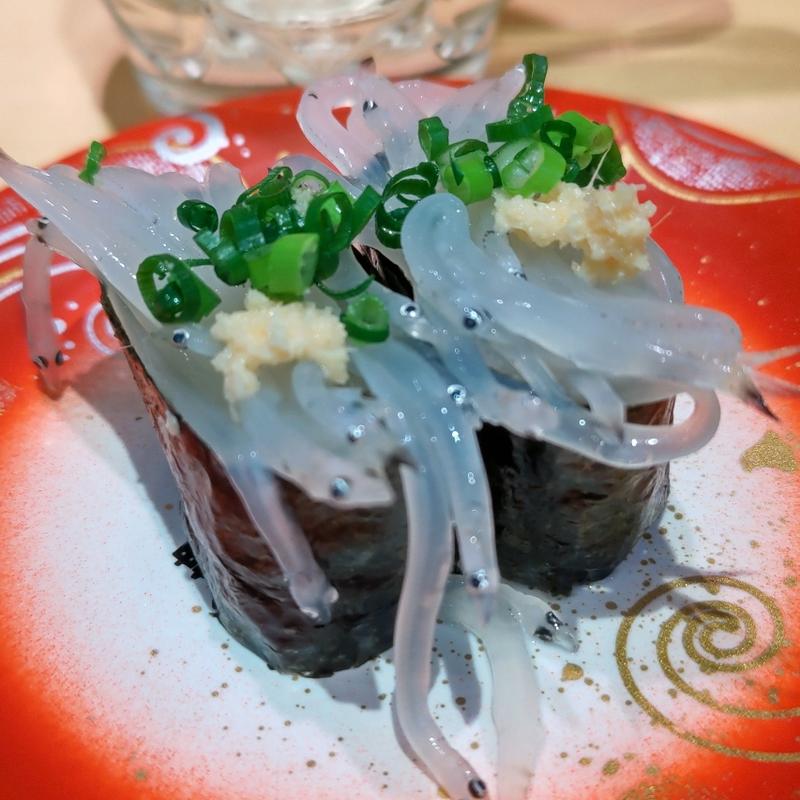 生白魚(神奈川回転寿司 二代目ぐるめ亭 港南台バーズ店)