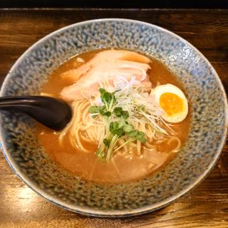 和風とんこつ(自己流ラーメン綿麺 （わためん）)