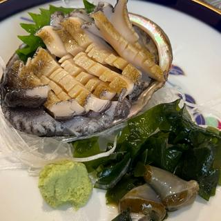 あわび刺身(味乃魚隆)