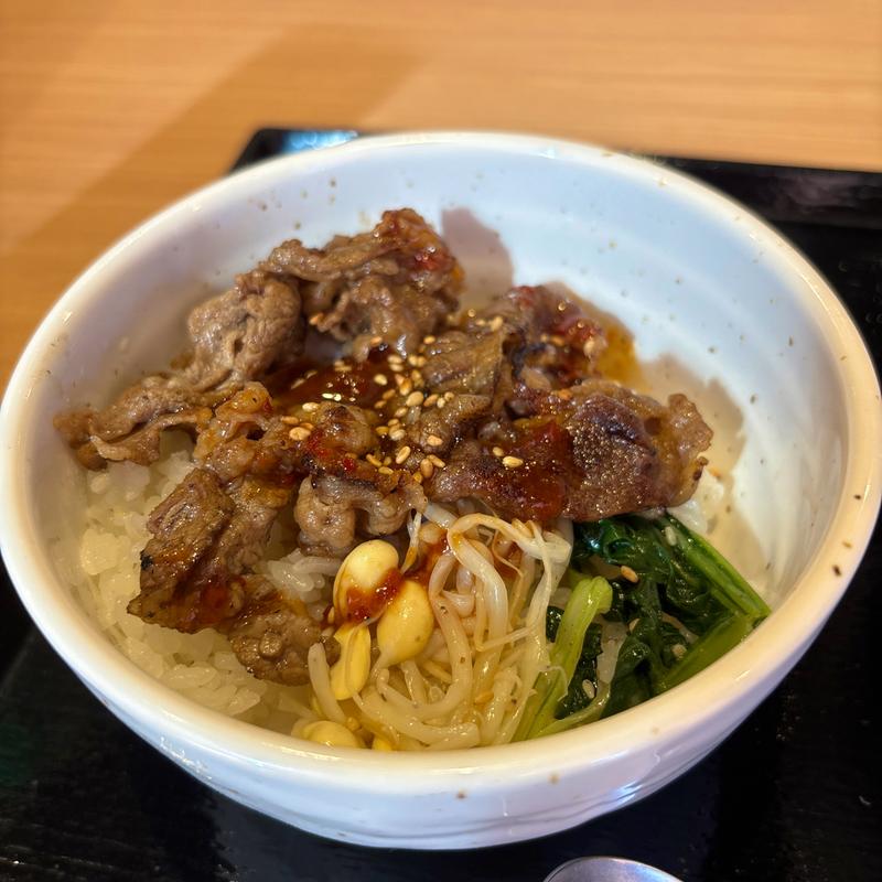 ミニカルビ丼セット(焼きたてのかるび 北本店)