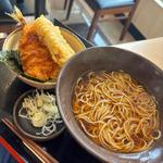 ミニのり弁（アジフライ）(ゆで太郎 もつ次郎上尾平塚店)