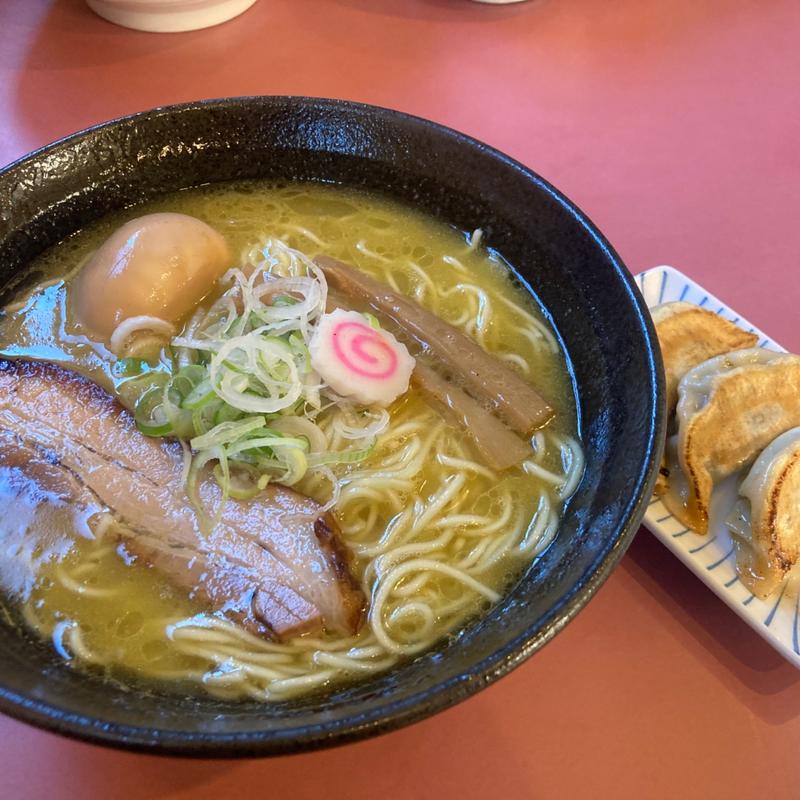 鶏白湯塩ラーメン(麺や しみず )