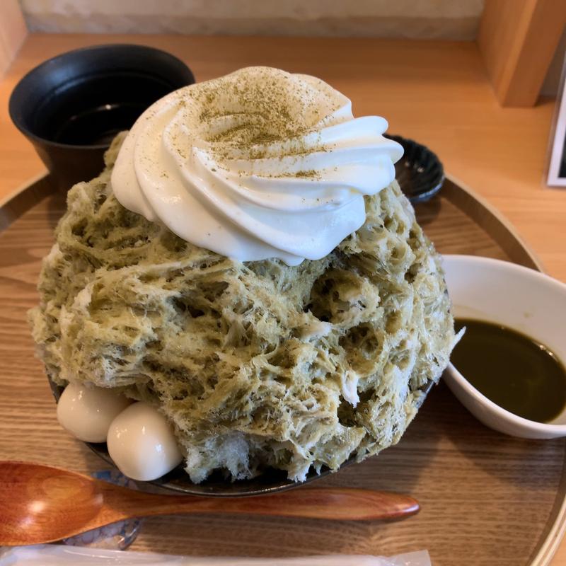 特製ほうじ茶(天然氷のかき氷専門店 和氷)