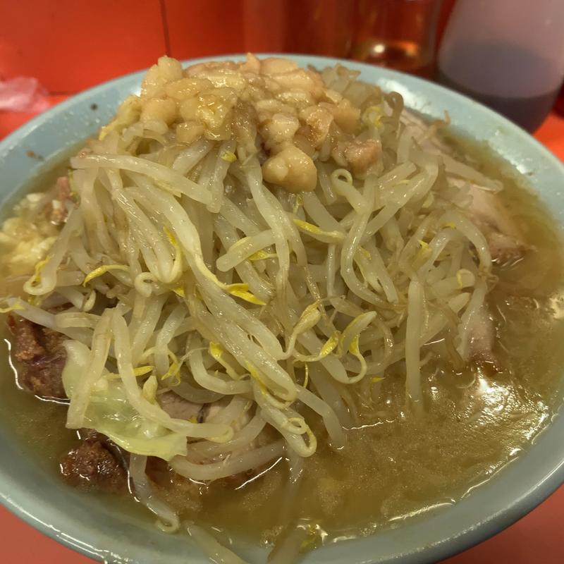 ブタメン半分(ラーメン富士丸 神谷本店)