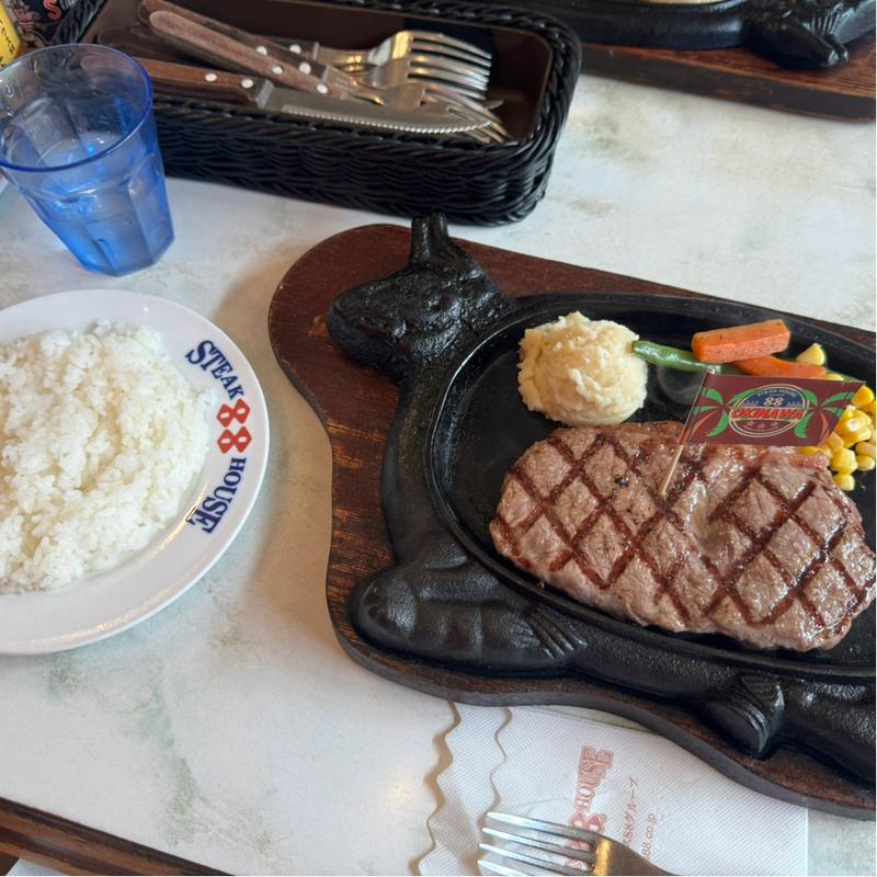 サーロイン200g(ステーキハウス８８ 辻本店)