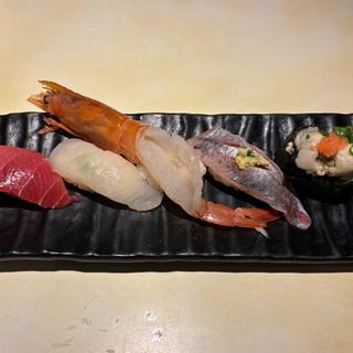 旬盛り5貫(江戸前回転寿司 海鮮問屋ふじ丸 伊勢原店)