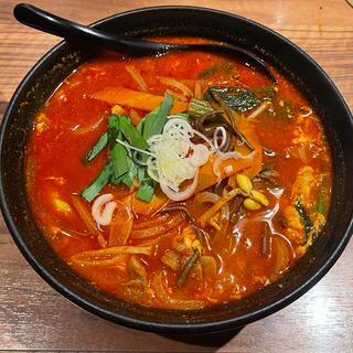 テグタンうどん(焼肉スタミナ苑 月島店（YAKINIKU SUTAMINAEN TSUKISHIMA）)