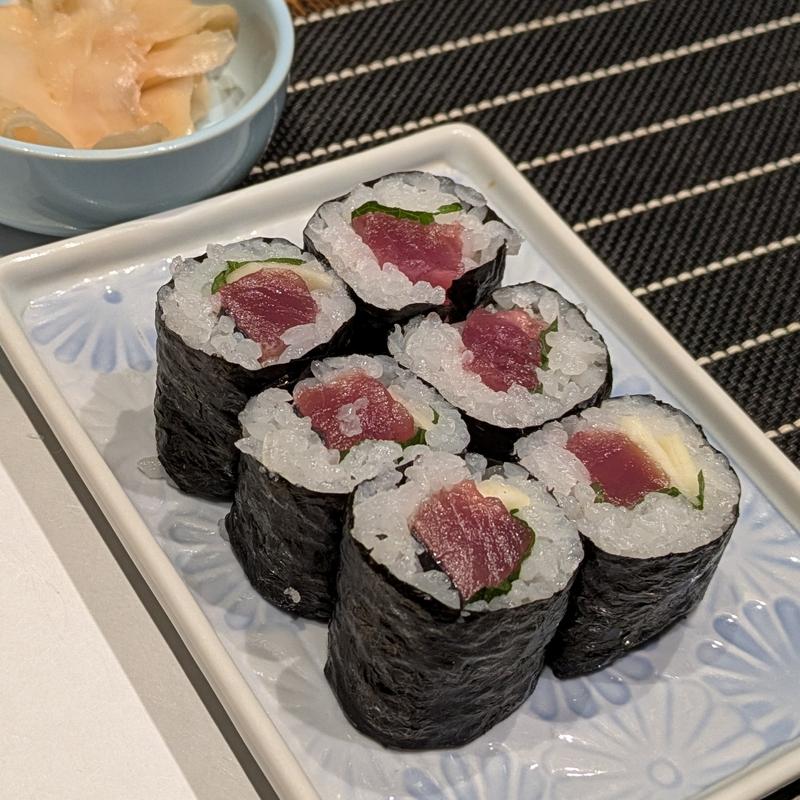 末広手巻 ネギトロ／いくら／うなきゅう／数の子／トロ鉄火／土佐巻／おらんく巻／大三元(おらんく家 本店 )