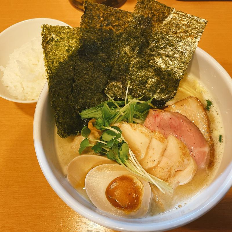 全部のせ濃厚鶏白湯らーめん　塩(濃厚鶏白湯専門 らーめん志 cocoro
)