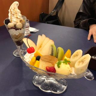 プリンアラモード