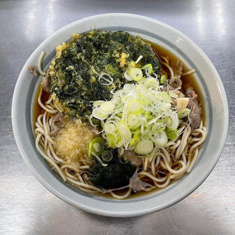 豚肉生姜そば(爽亭 上野駅7・8番線ホーム店 )