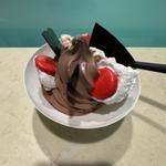 ソフトクリーム　チョコレート
