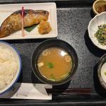 本さわら粕漬け定食(魚久イートインあじみせ本店)