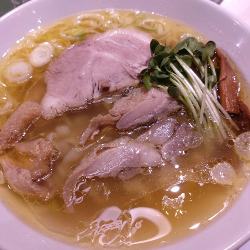 塩中華そば(手打ち親鶏中華そば 綾川)