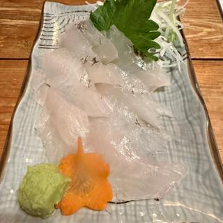 まとうだいの刺身(まんてん )