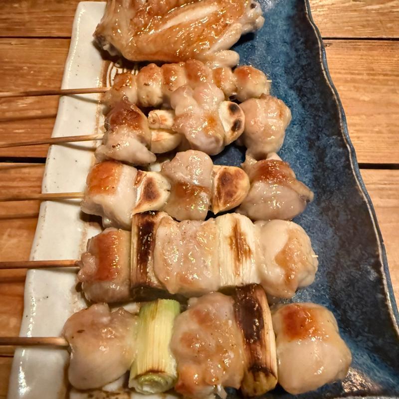 焼き鳥の盛り合わせ(まんてん )