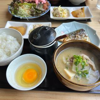 豚汁定食(酒吞場味)