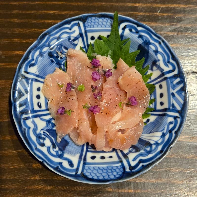 ミノ刺し(深夜焼肉だいちゃん)