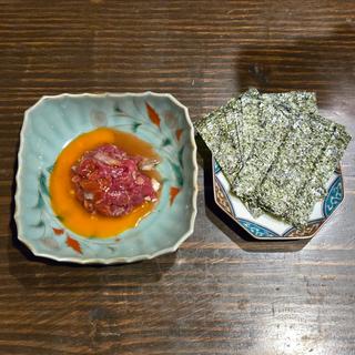 岡崎牧場60ヶ月 純血但馬近江牛 トンビのユッケ(深夜焼肉だいちゃん)