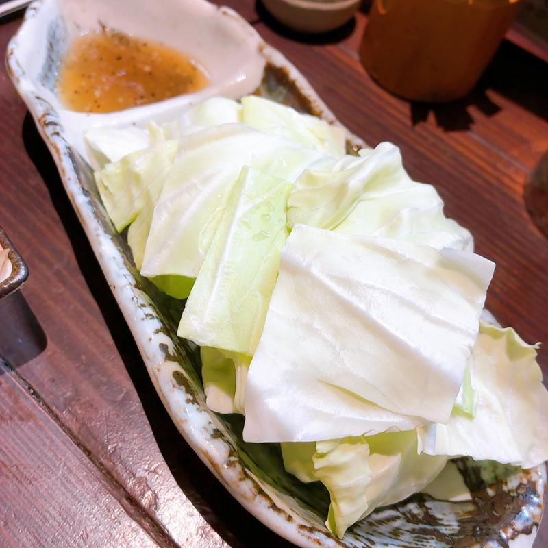 キャベツ(炭火焼き鳥 すみすみ 本店)