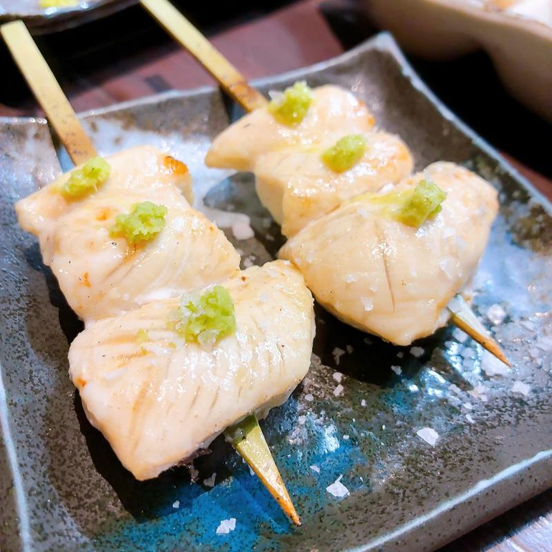 若鶏ささみ（わさび）(炭火焼き鳥 すみすみ 本店)