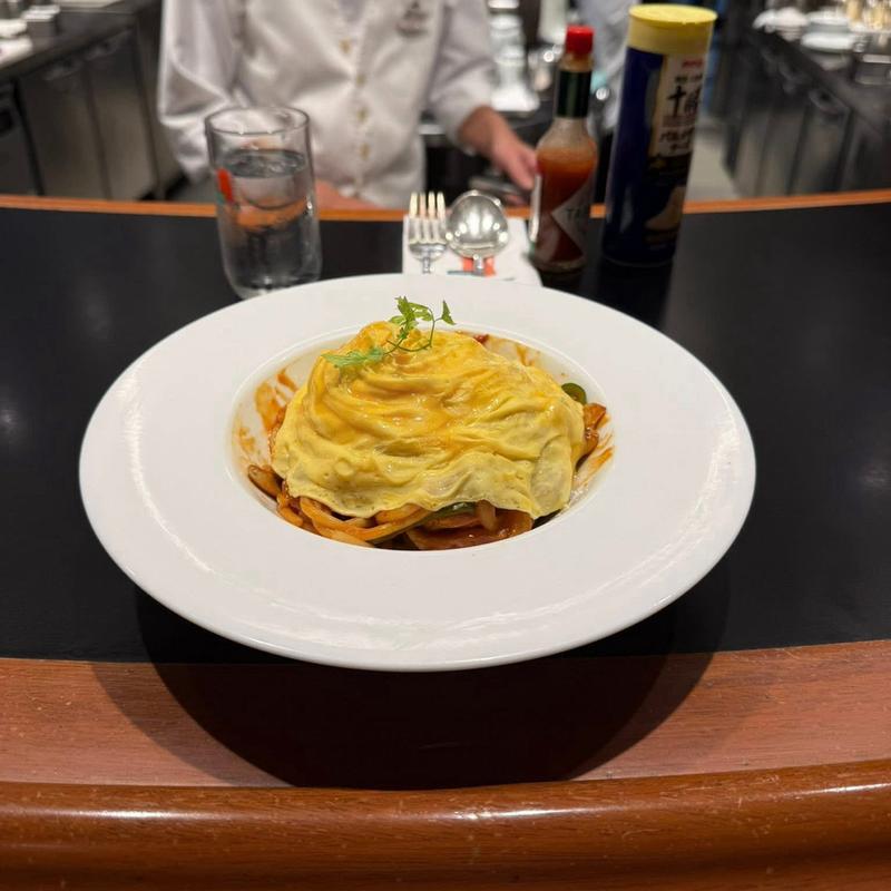 オムレツイタリアンスパゲティ(イノダコーヒ 三条支店 )