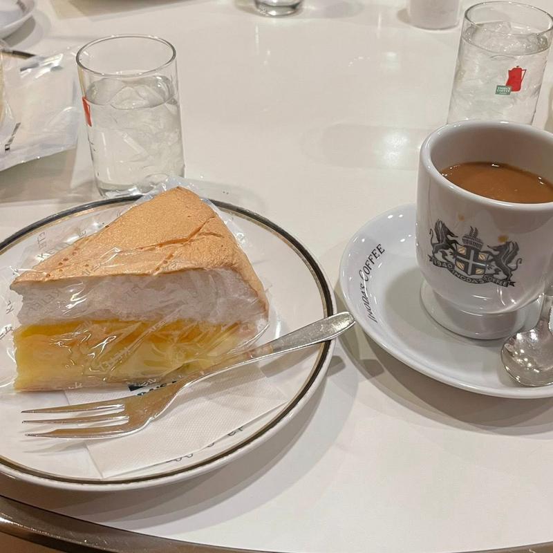 レモンパイ アラビアの真珠(イノダコーヒ 三条支店 )