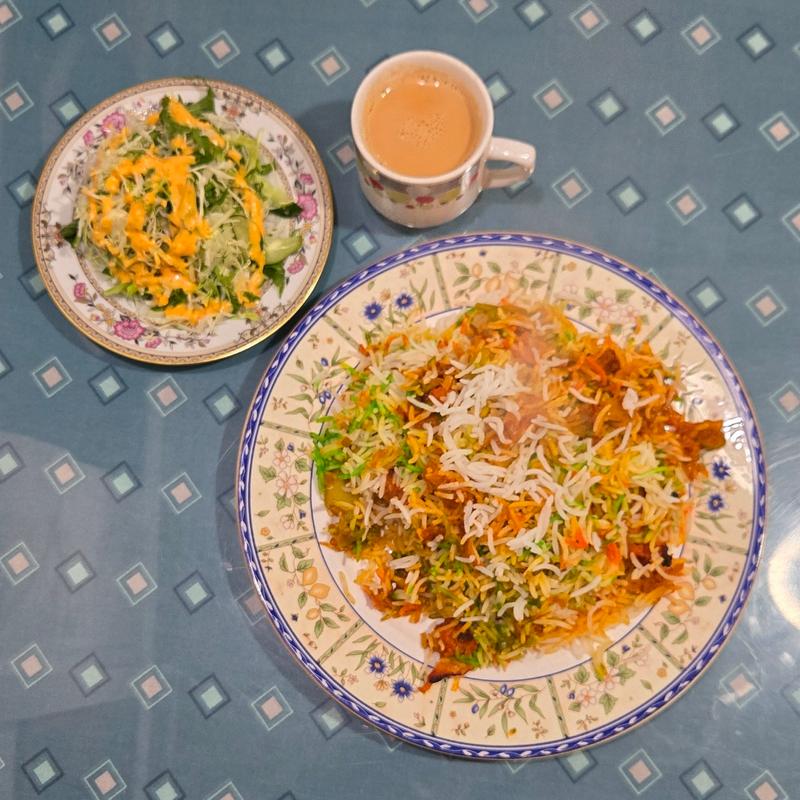 チキンビリヤニセット(Ali's halal kitchen)