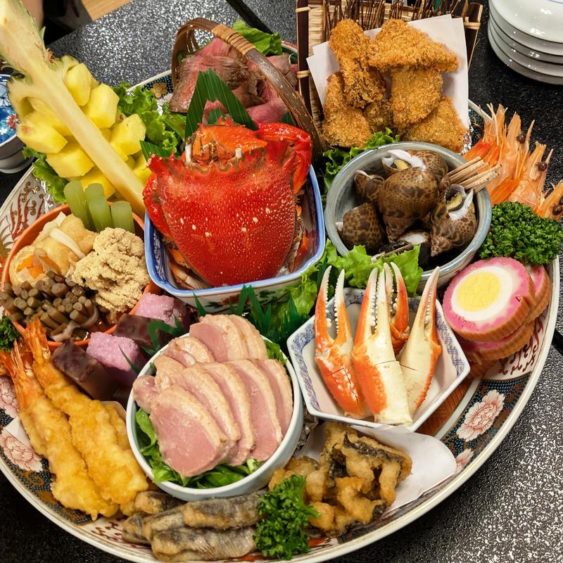 皿鉢料理(得月楼 （とくげつろう）)