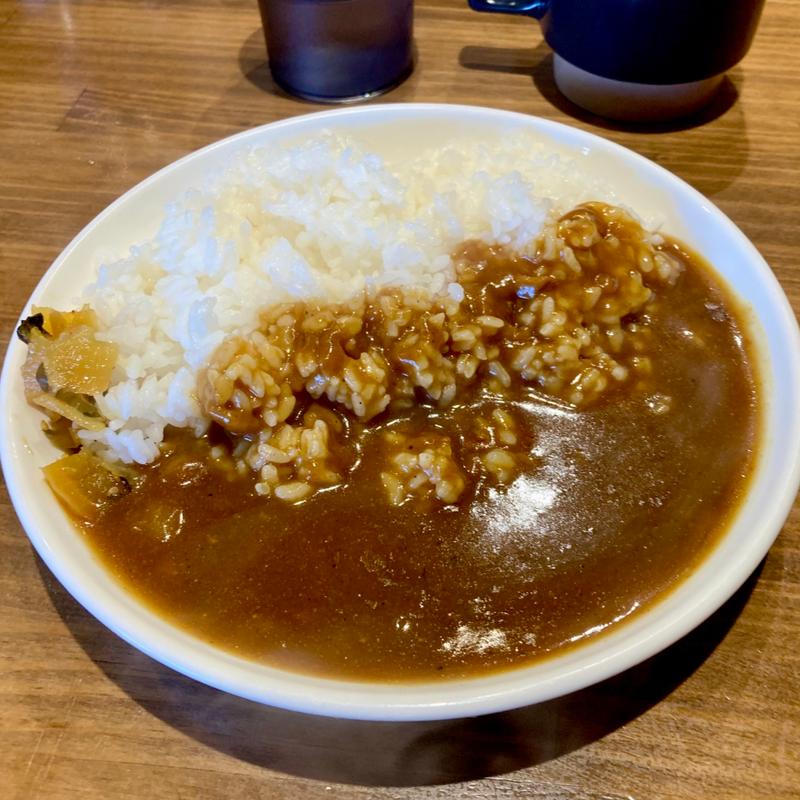 ミニカレーセット(ハンバーグとカレーあおやま軒)