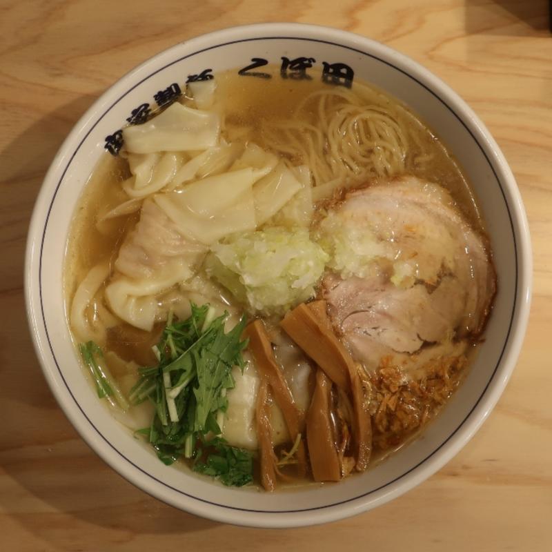 塩ワンタンめん(らーめん くぼ田 三ツ境店)