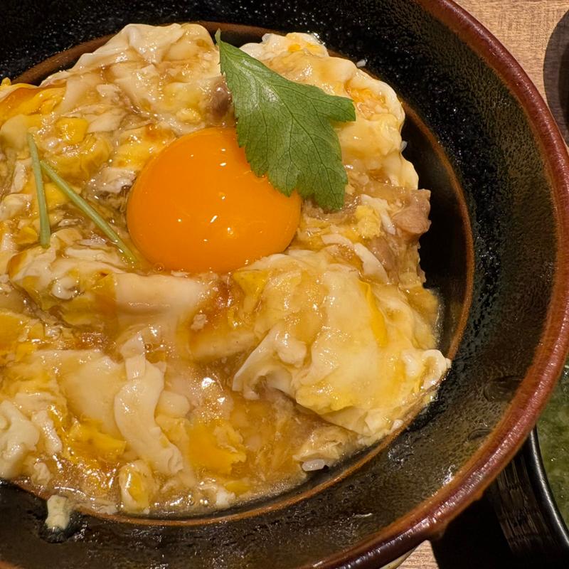 親子丼(九州鶏 七輪焼 才谷屋)