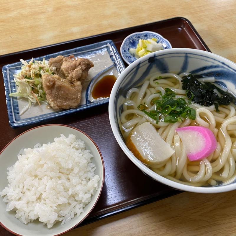 うどん定食(浜一食堂 )