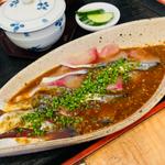 活ごまさば定食(旬の料理 宝祥)